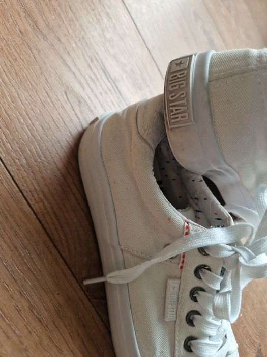 Białe trampki Big Star 38