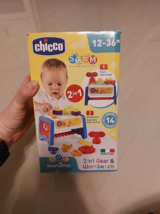 Chicco 2w1 warsztat małego majsterkowicza