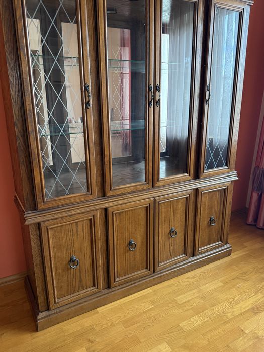 Сервант Вітрина Дубовий