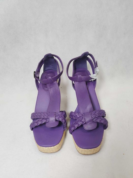 Sandały damskie espadryle na koturnie LA REDOUTE 39 25 cm BD0060