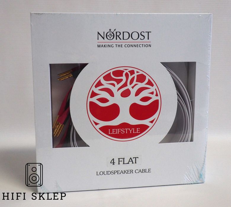 Nordost 4 FLAT- Kabel głośnikowy - 2x2,5M/WYPRZEDAŻ !!!