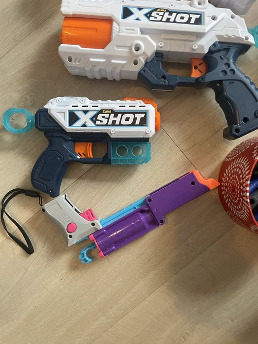 Nerf shot pociski strzelba pistolet