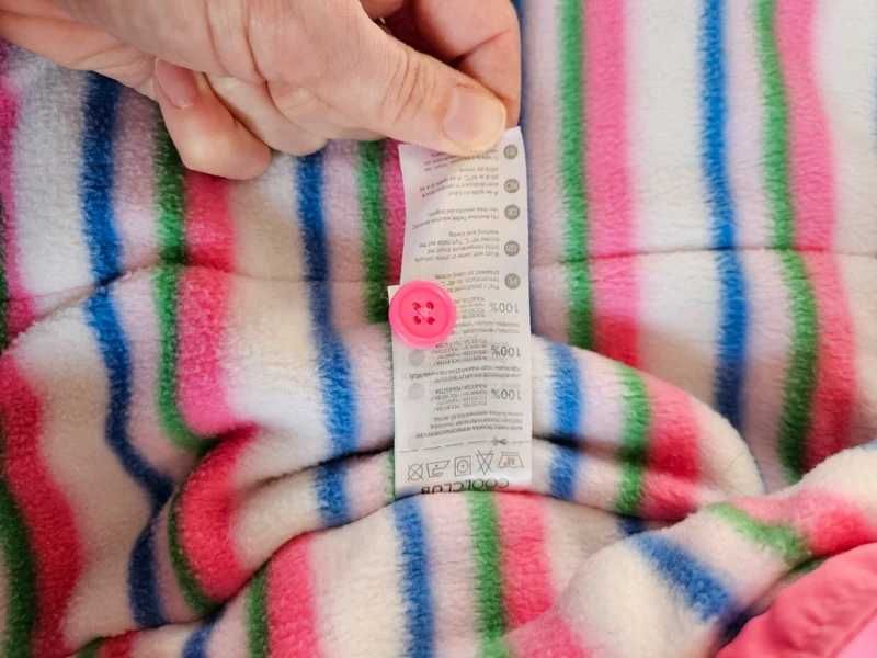 Kombinezon dla dziewczynki Cool Club 74 – zestaw z dodatkami