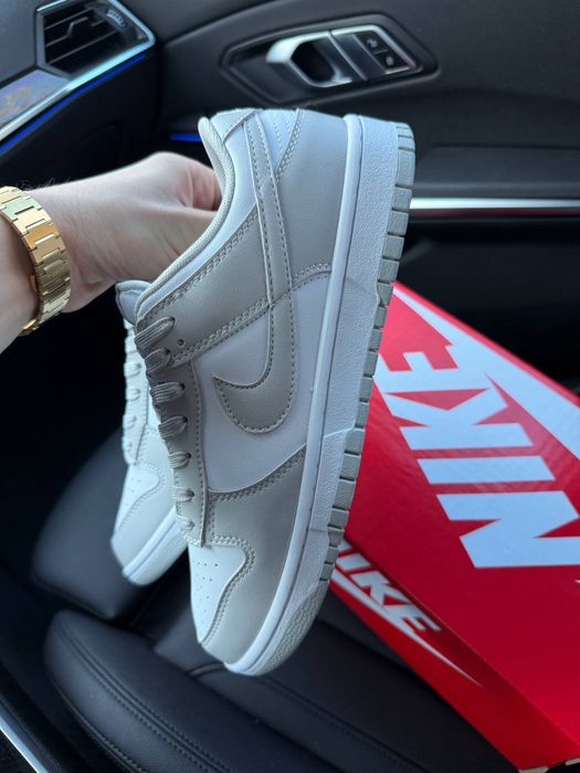 Nike SB Dunk Low White Grey