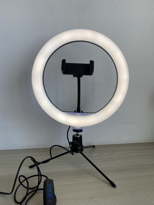 Ring Light LED com tripé