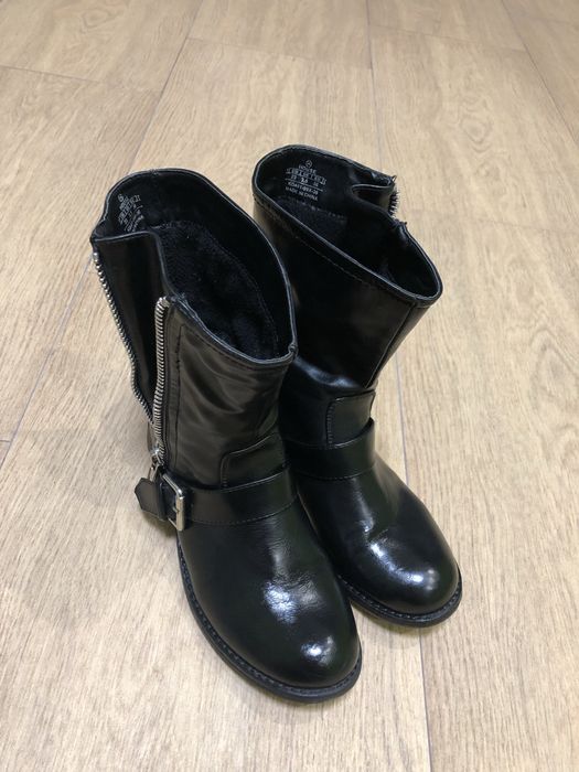 Ботинки Сапожки Черевики чорні
