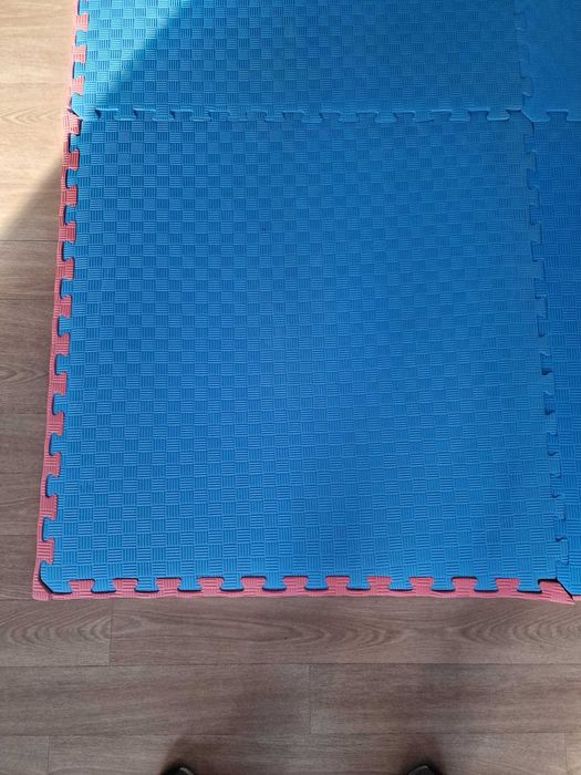 Tatami Artes Marciais - Jiu jitsu, karate, taekwondo - Azul e vermelho