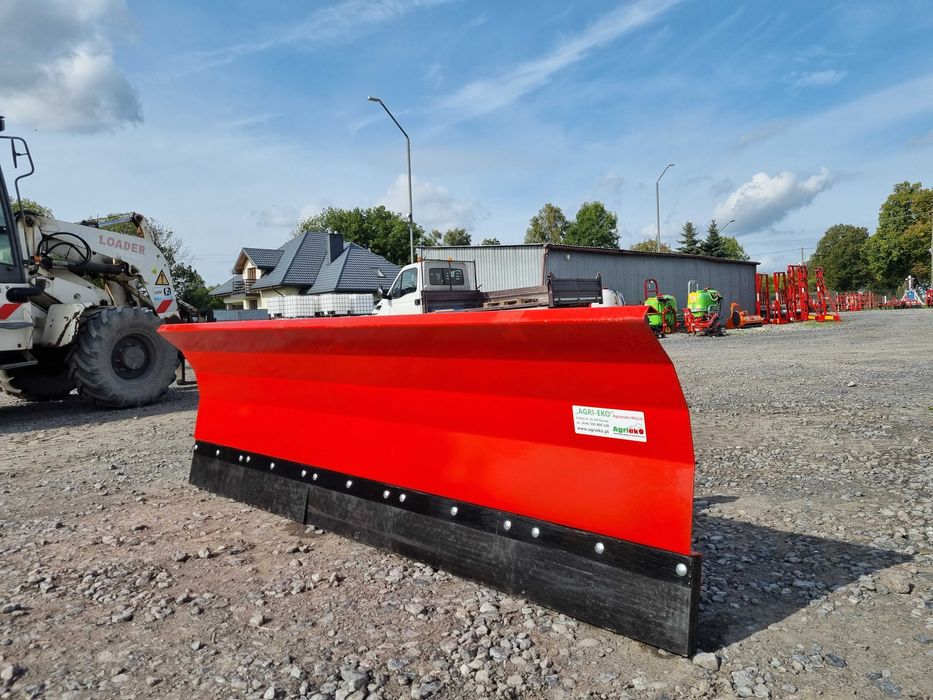 Pług do śniegu 1,5m 1,8m 2m 2,5m 3m – do traktora lub ładowarki