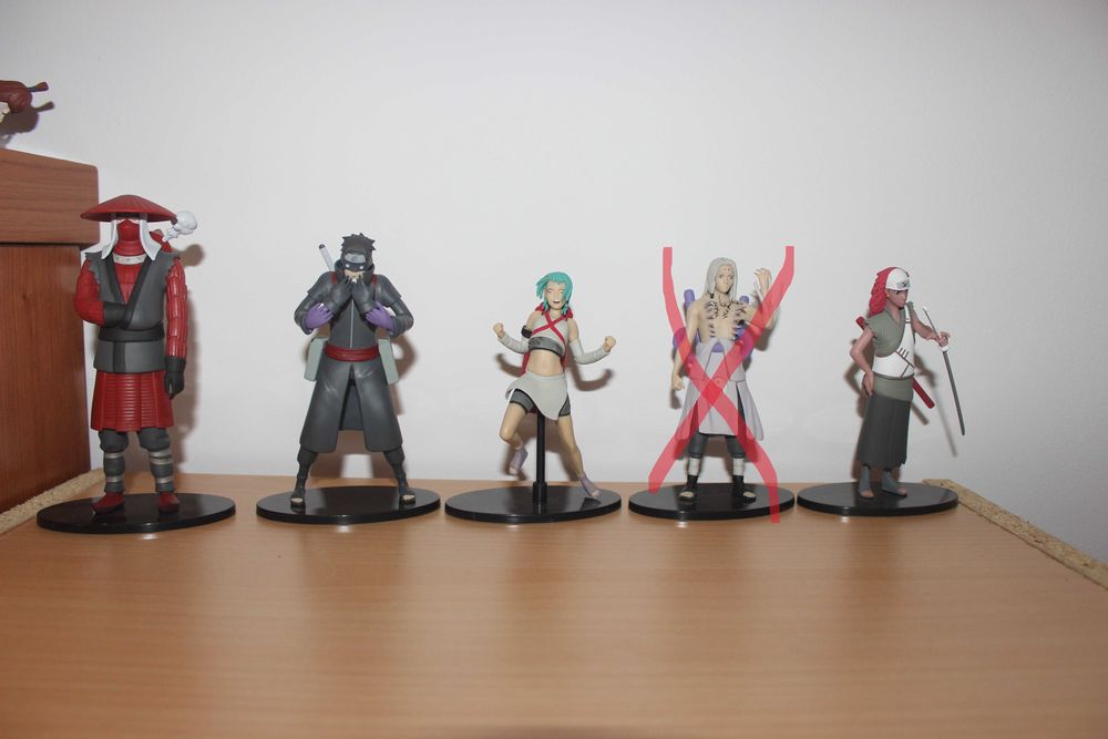 Figura da coleção naruto