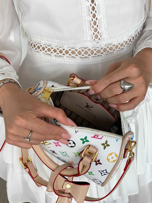 Сумка кросс-боди Louis Vuitton Nano Speedy Луи Витон через плече