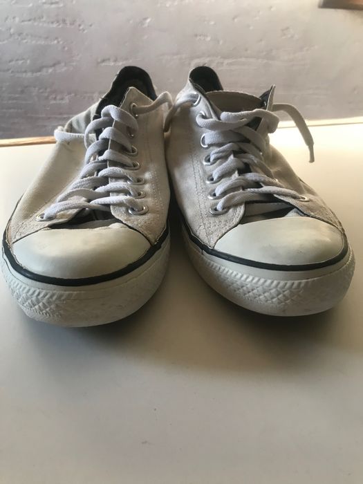 Trampki tenisówki białe CONVERSE rozmiar 43 wkładka 27cm