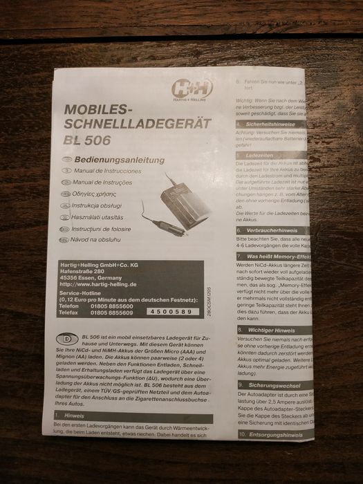 Carregador de baterias NiMH e NiCd