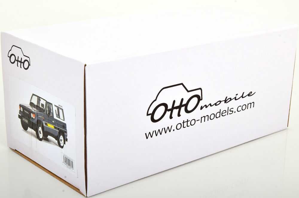 Miniature OttoMobile 1/18 Toyota Land Cruiser LJ73 Turbo 1987 - Gris Métal - Neuve