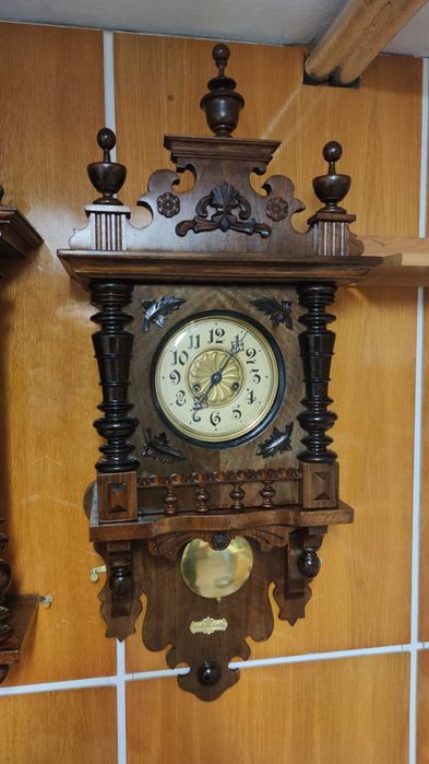 Zegar wiszący Ślązak Gustaw Becker