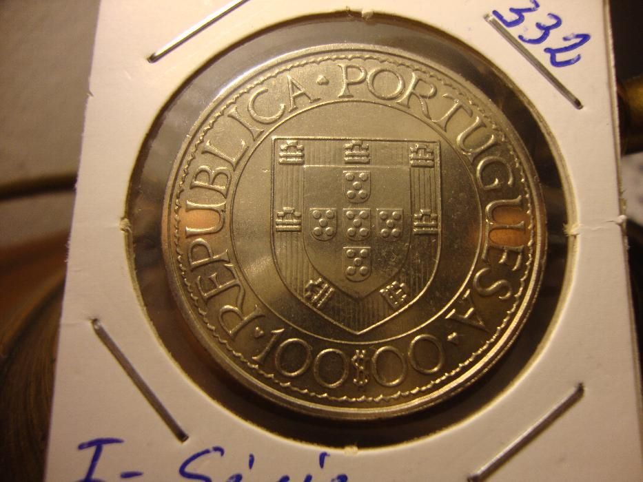 Moeda 100 Escudos Cupro-Níquel 1988 Bartolomeu Dias