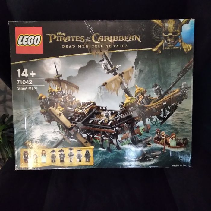 Kultowy nowy Zestaw Lego Piraci z Karaibów 71042 Cicha Maria