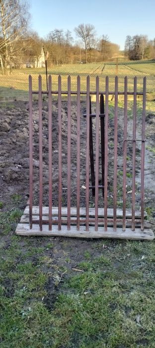 Bramka metalowa 2 sztuki