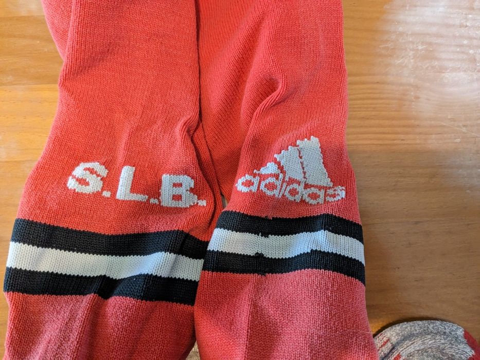 Meias de Futebol Benfica, Marselha.