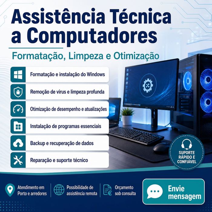 Computador Lento? Formatação, Limpeza e Otimização
