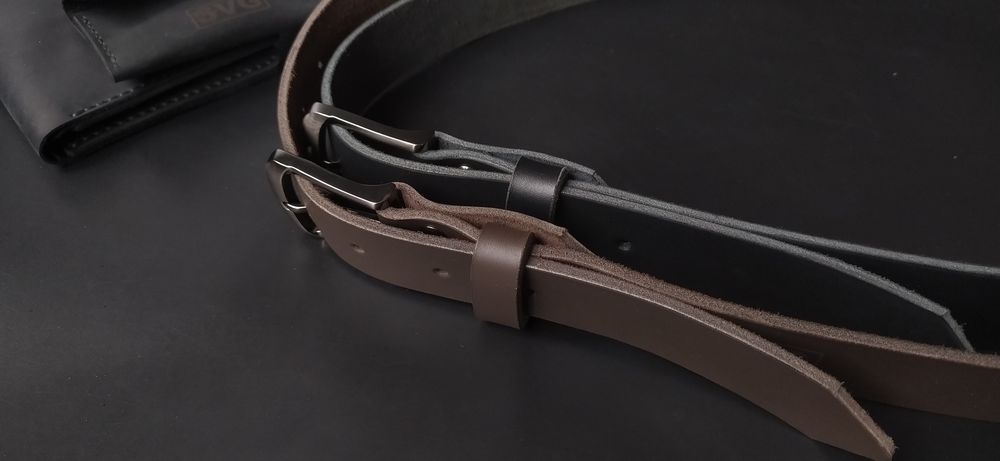 Кожаный ремень мужской, женский | ремінь шкіряний, ручная работа