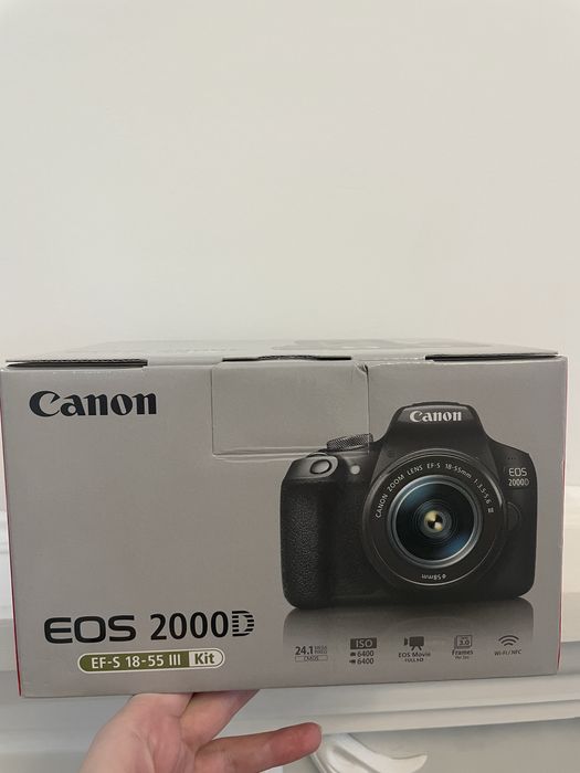 Canon EOS 2000D kit новий, запакований