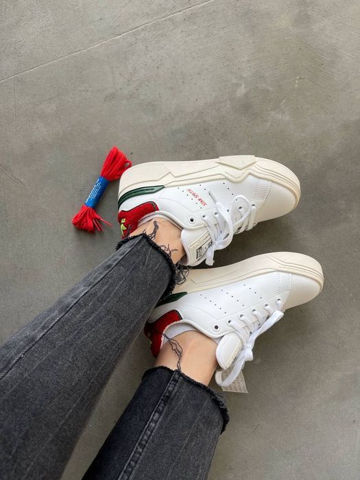 АНОНС! Adidas Stan Smith Bonega 36 37 38 39 40 адідас стен сміт білі адіки