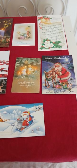 Dez Postais de Natal, alemães
