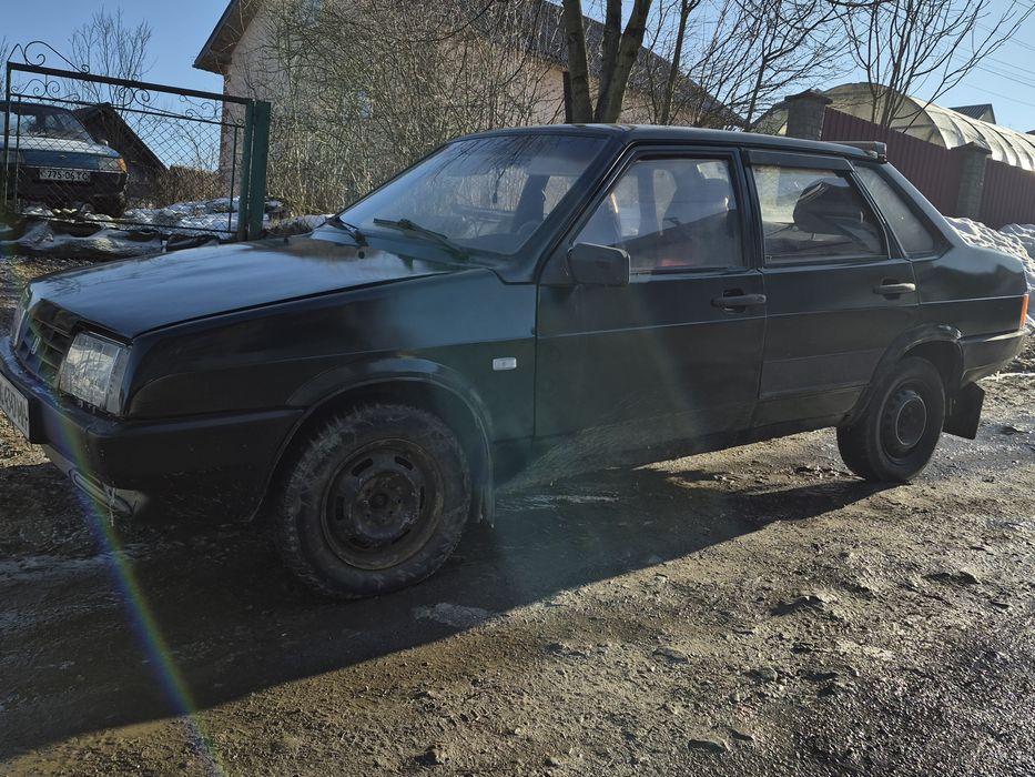 Ваз 21099 на повному ходу