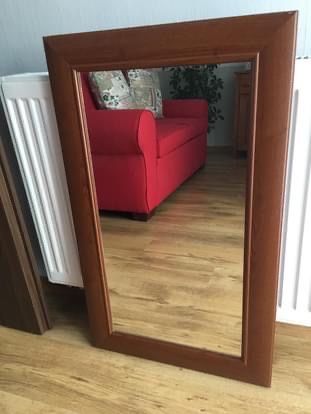 Lustro w ramie 80x50 cm