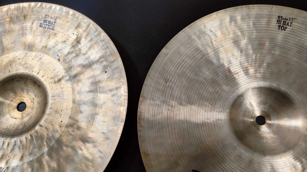 Turkish Millennium Hi hat 13" - talerze do perkusji