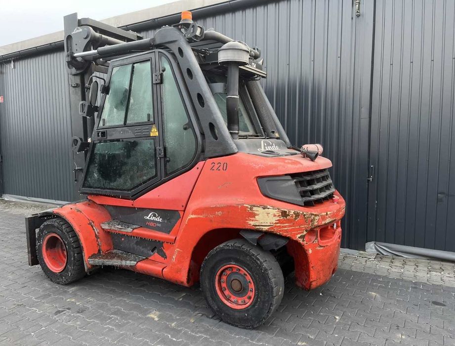 Wózek widłowy Linde H80D-03 Diesel 8 TON 2021 rok Kabina