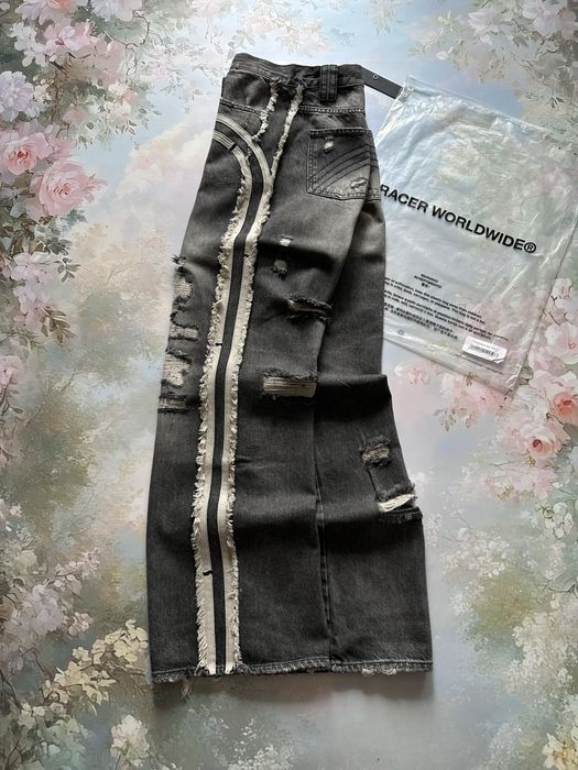 ОРИГІНАЛ Racer Worldwide Track Jeans | Рейсер трек джинсы деним