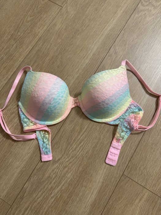 Яскравий та ніжний комплект білизни pink (victoria's secret)