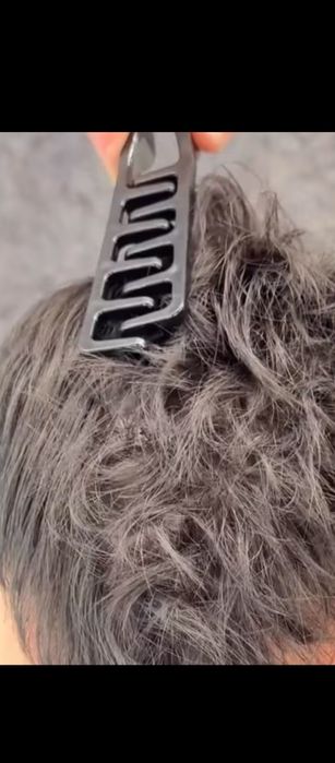 Ращеской для формирования  лёгкой волны