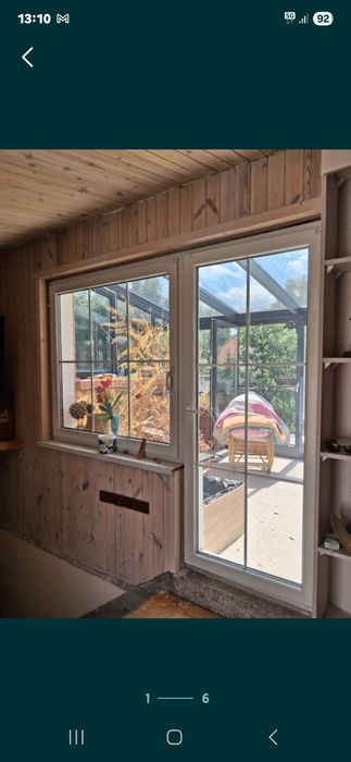 Okno 146x140 plastik