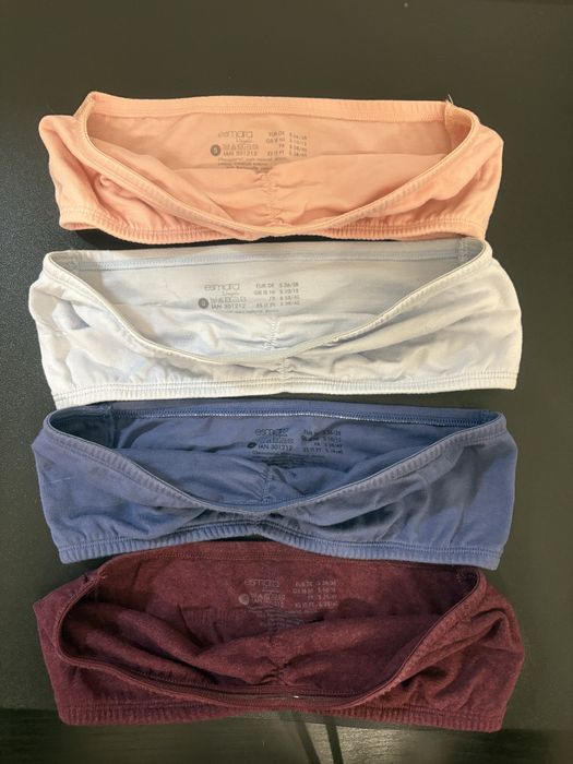 Tops sem alças desportivos