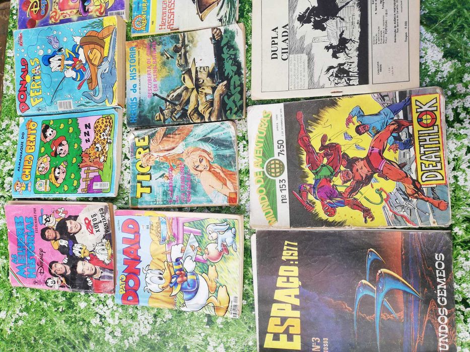Livros de BD antigos