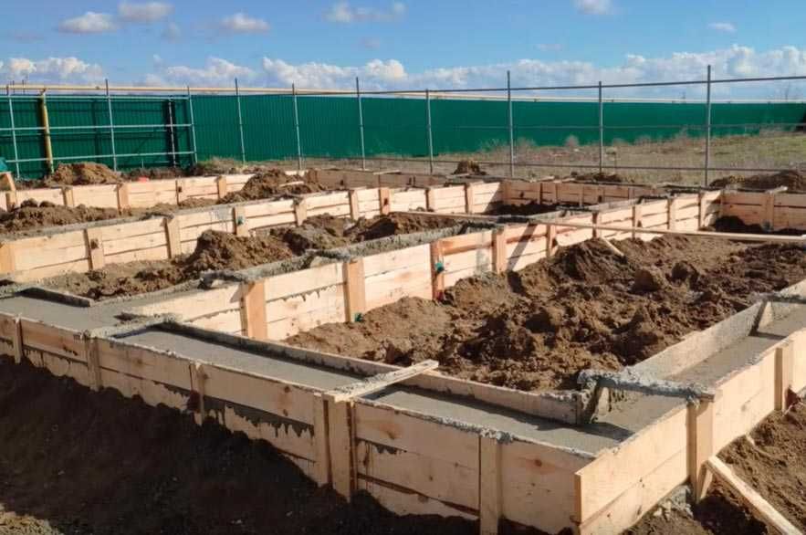 Бетонные работы Под ключ! фундамент, стяжка, монолит, топинговые полы