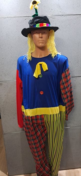 Strój przebranie kostium klaun