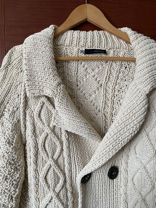 Чоловічий вʼязаний кардиган Dsquared2 100% вовна; розмір M