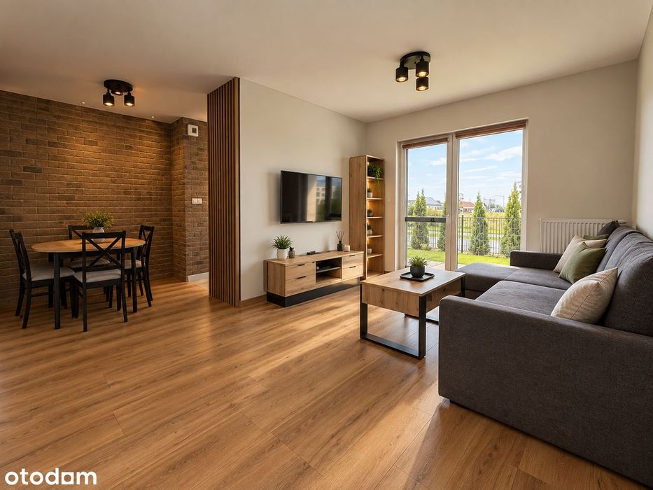 Na wynajem 3 pokoje | 60 m² | Tuwima | ogródek | wysoki standard