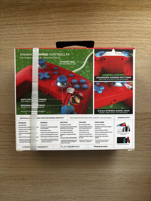 Comando para Nintendo Switch - Versao Mario NOVO