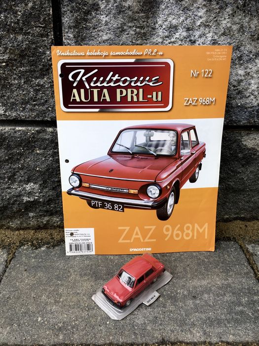 Czasopismo-ZAZ ZAPOROŻEC 968M-auta PRL,model,autka,kolekcja Łańcut