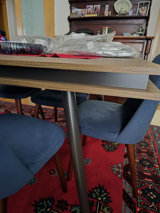 Mesa sala jantar extensível Antarte