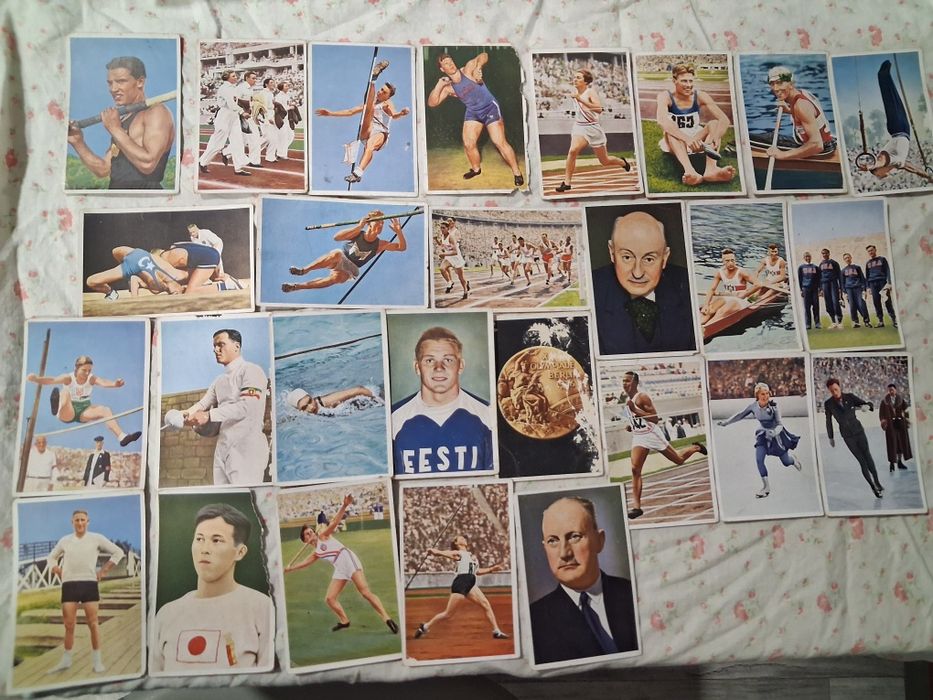 Olimpiada 1936 Berlin kolekcja kart