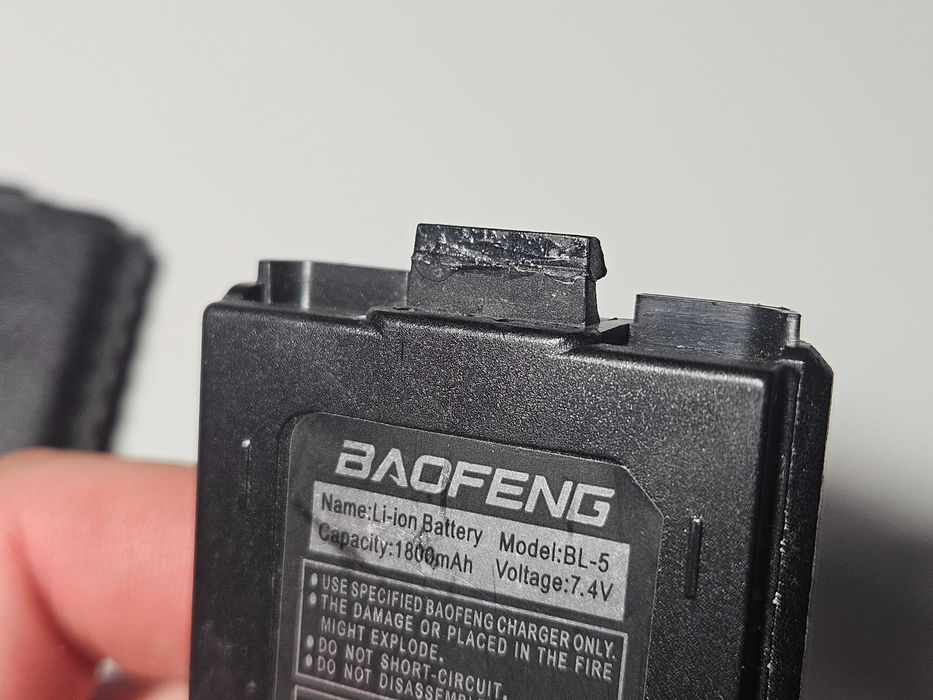 Bateria x2 Ładowarka Baofeng UV-5R Baterie