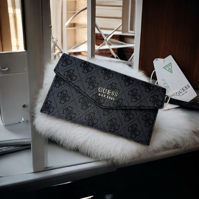 Guess portfelik portfel Nowy Orygianlny Monogram Logo Logowany Orygina