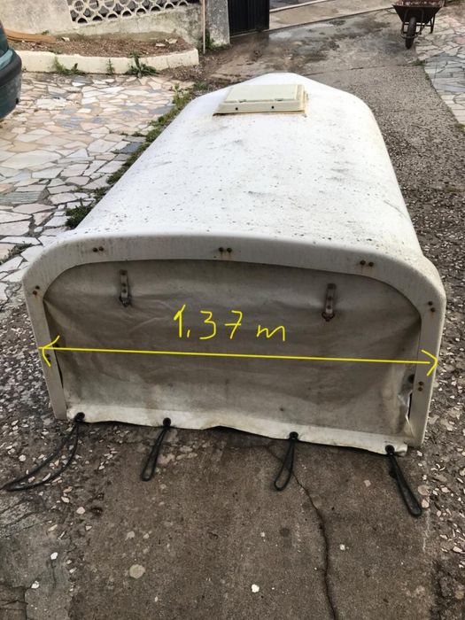 Teto reboque WESCO cavalos fibra