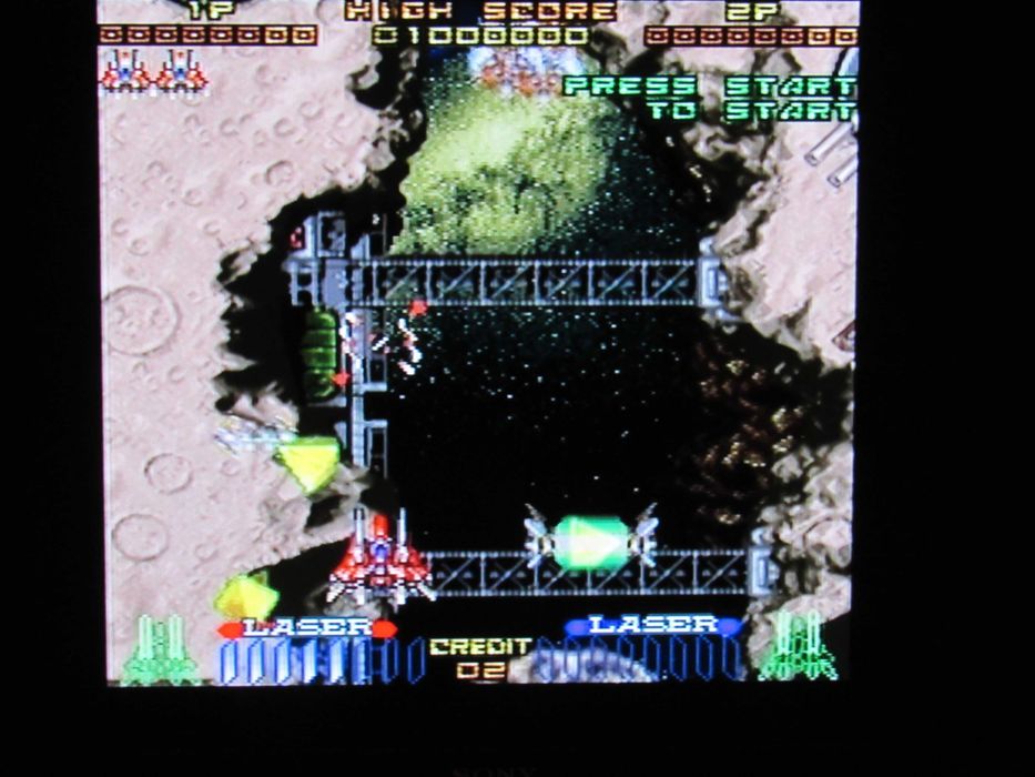 Jogo Sega Saturn Galactic Attack completo