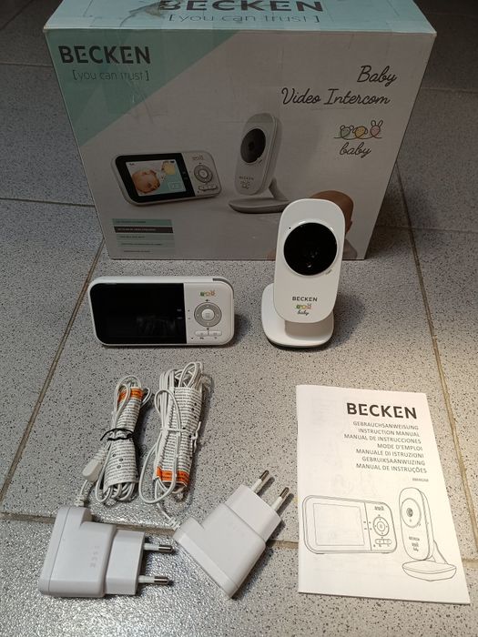Intercomunicador / câmara / monitor bebé Becken Baby BBM8268